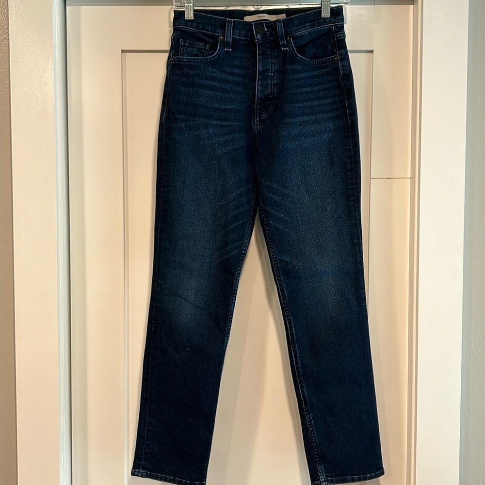 Pre-loved Hudson Holly High-Rise Straight Jeans - 26